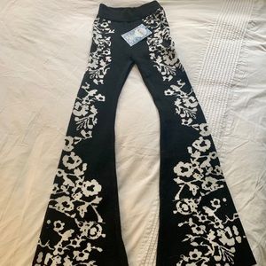 For Love & Lemons KNITZ sweater stretch pants